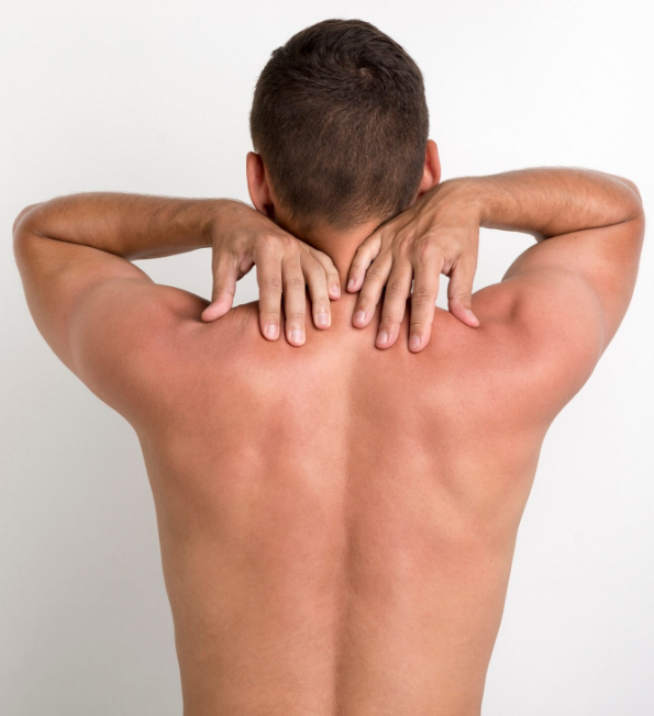Back laser hair removal